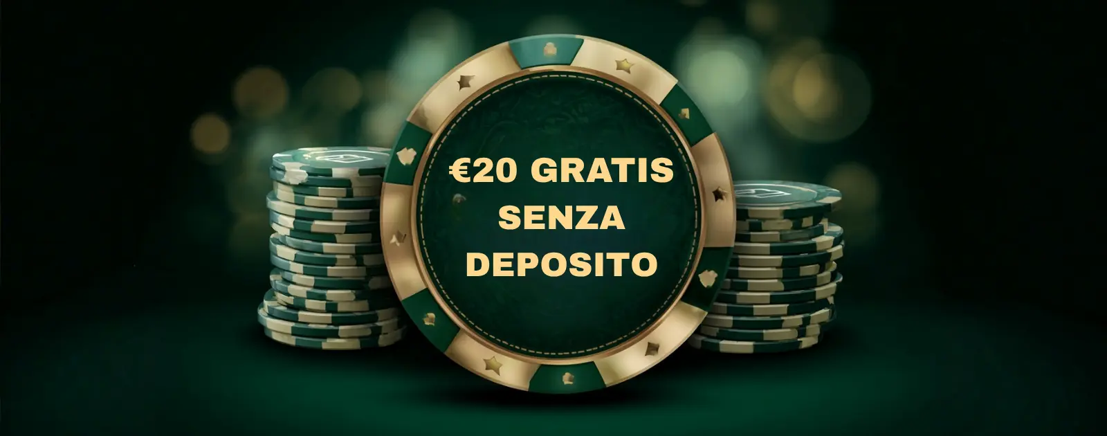 Bonus senza deposito casino AAMS 2025 - €20 gratis senza vincolo