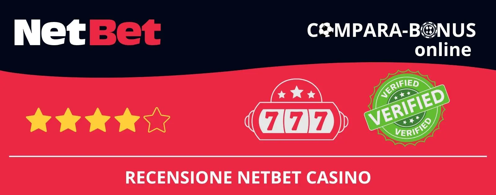 Recensione Netbet Casino: bonus e giochi